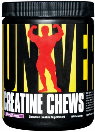 Image of Creatine Chews Grape 144 Chews - Creatine Universal Nutrition