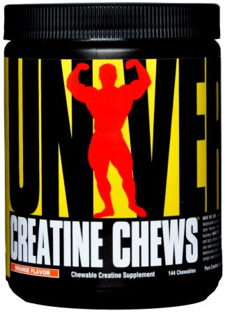 Image of Creatine Chews Orange 144 Chews - Creatine Universal Nutrition