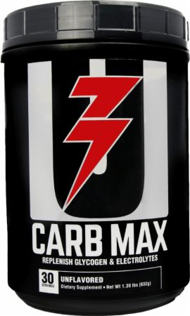 Image of Carb Max Unflavored 30 Servings - Post-Workout Recovery Universal Nutrition