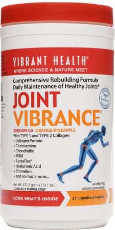 Vibrant Health Joint Vibrance Orange-Pineapple 21 Servings - Joint Support....