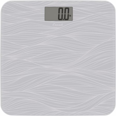 Glass Waves Bathroom Scale